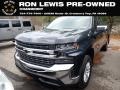 2021 Shadow Gray Metallic Chevrolet Silverado 1500 LT Crew Cab 4x4  photo #1