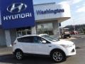 White Platinum - Escape Titanium 2.0L EcoBoost 4WD Photo No. 2