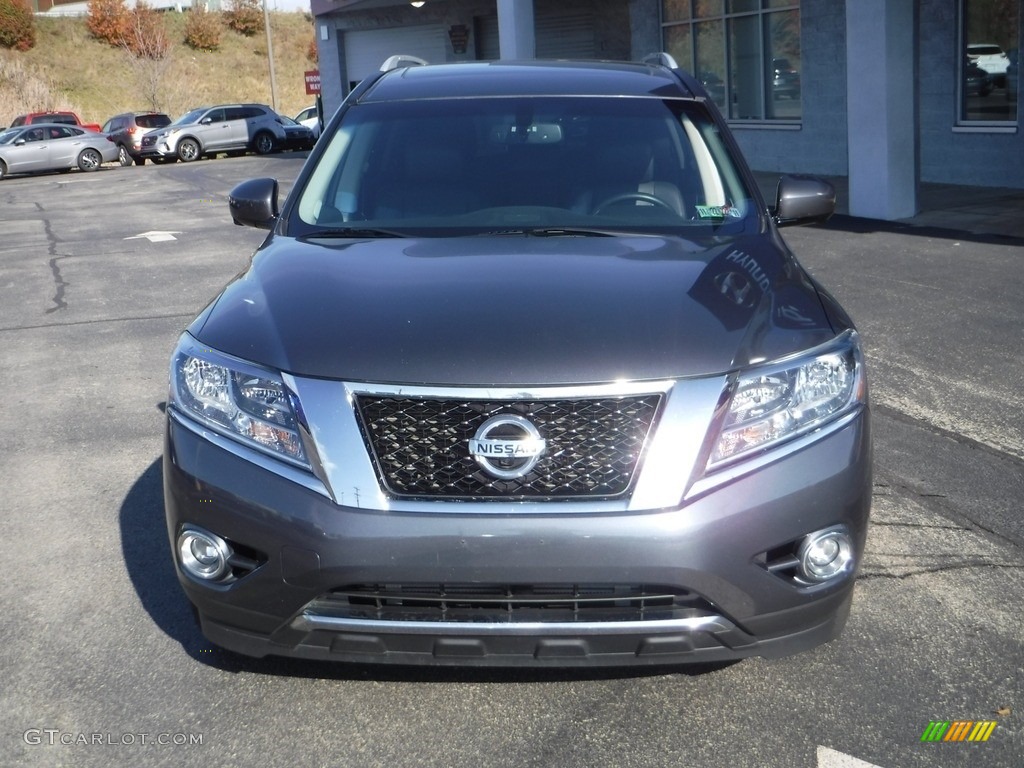 2013 Pathfinder Platinum 4x4 - Dark Slate / Charcoal photo #4