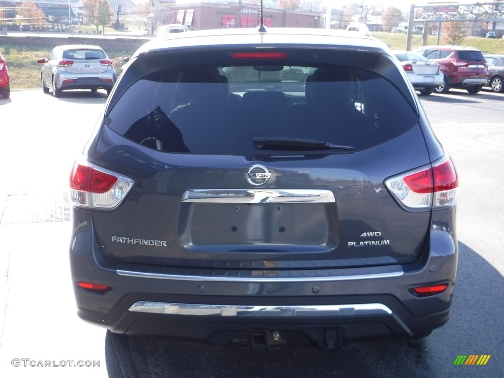 2013 Pathfinder Platinum 4x4 - Dark Slate / Charcoal photo #7
