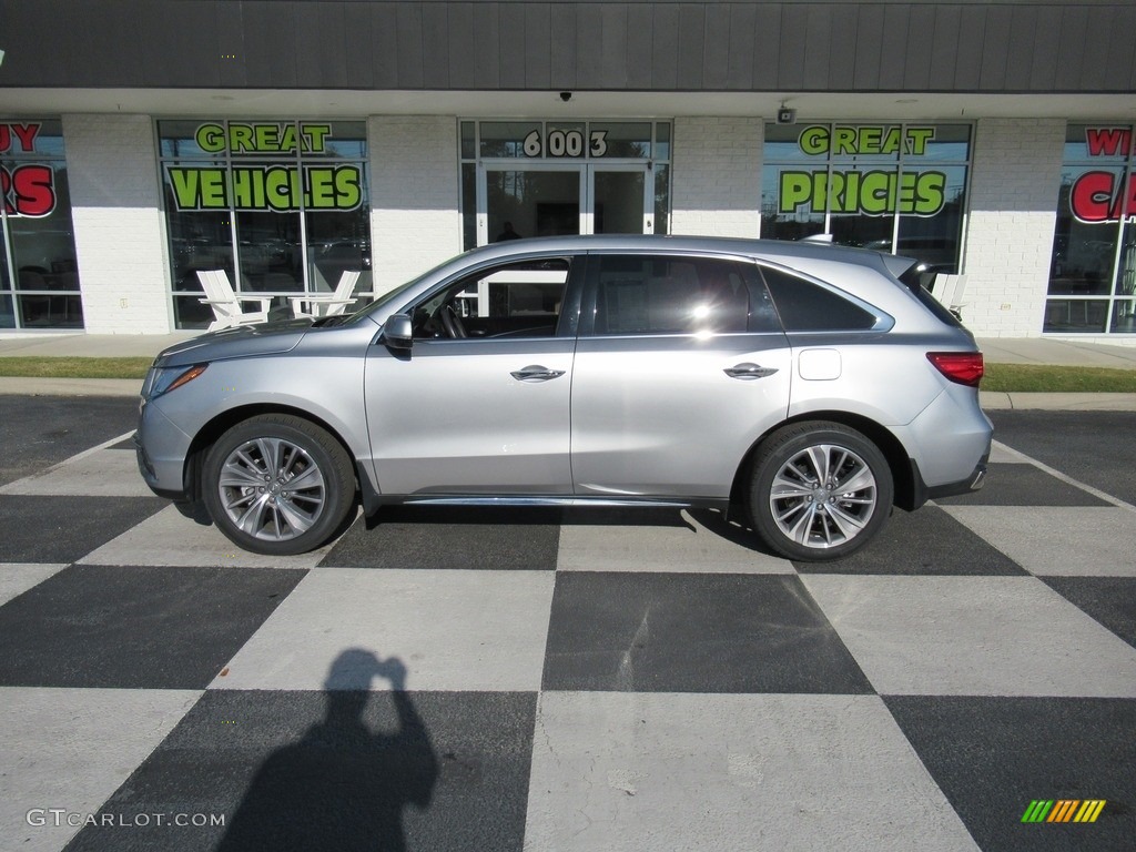 2018 MDX AWD - Lunar Silver Metallic / Graystone photo #1