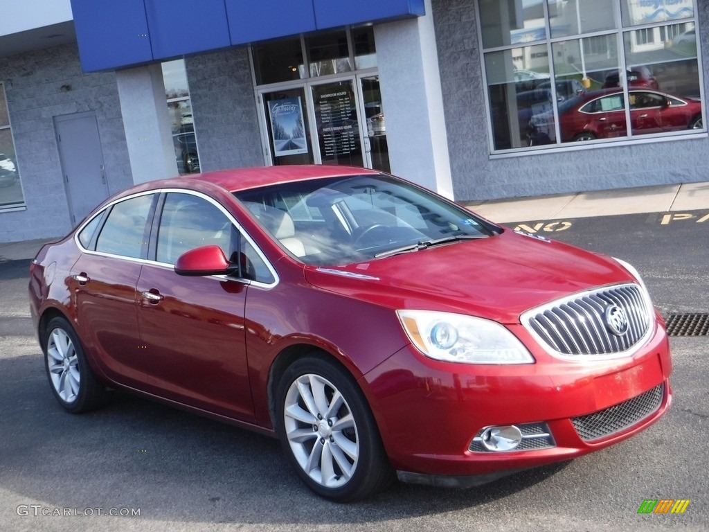 2012 Verano FWD - Crystal Red Tintcoat / Medium Titanium photo #1