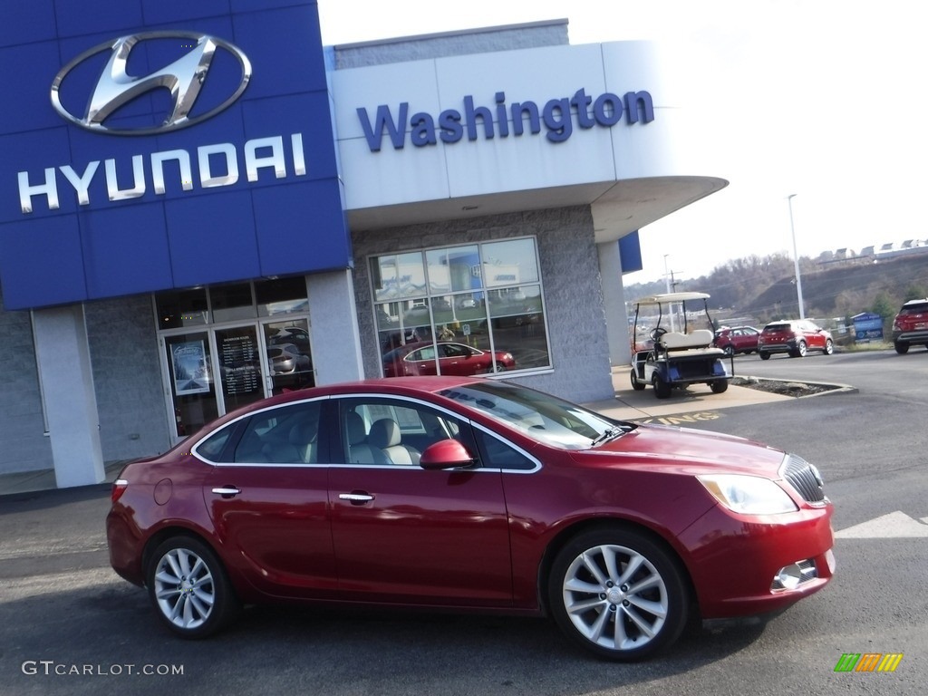 2012 Verano FWD - Crystal Red Tintcoat / Medium Titanium photo #2