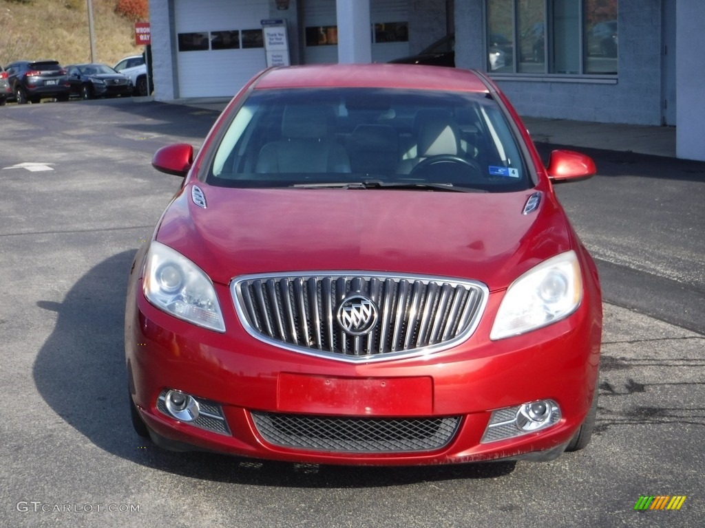 2012 Verano FWD - Crystal Red Tintcoat / Medium Titanium photo #4