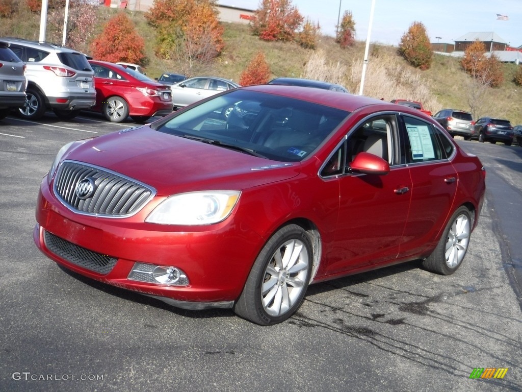 2012 Verano FWD - Crystal Red Tintcoat / Medium Titanium photo #5