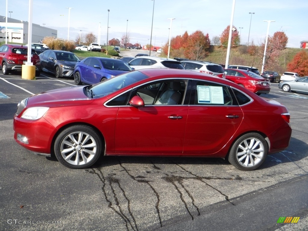 2012 Verano FWD - Crystal Red Tintcoat / Medium Titanium photo #6