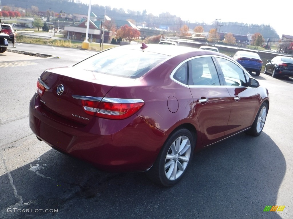 2012 Verano FWD - Crystal Red Tintcoat / Medium Titanium photo #9