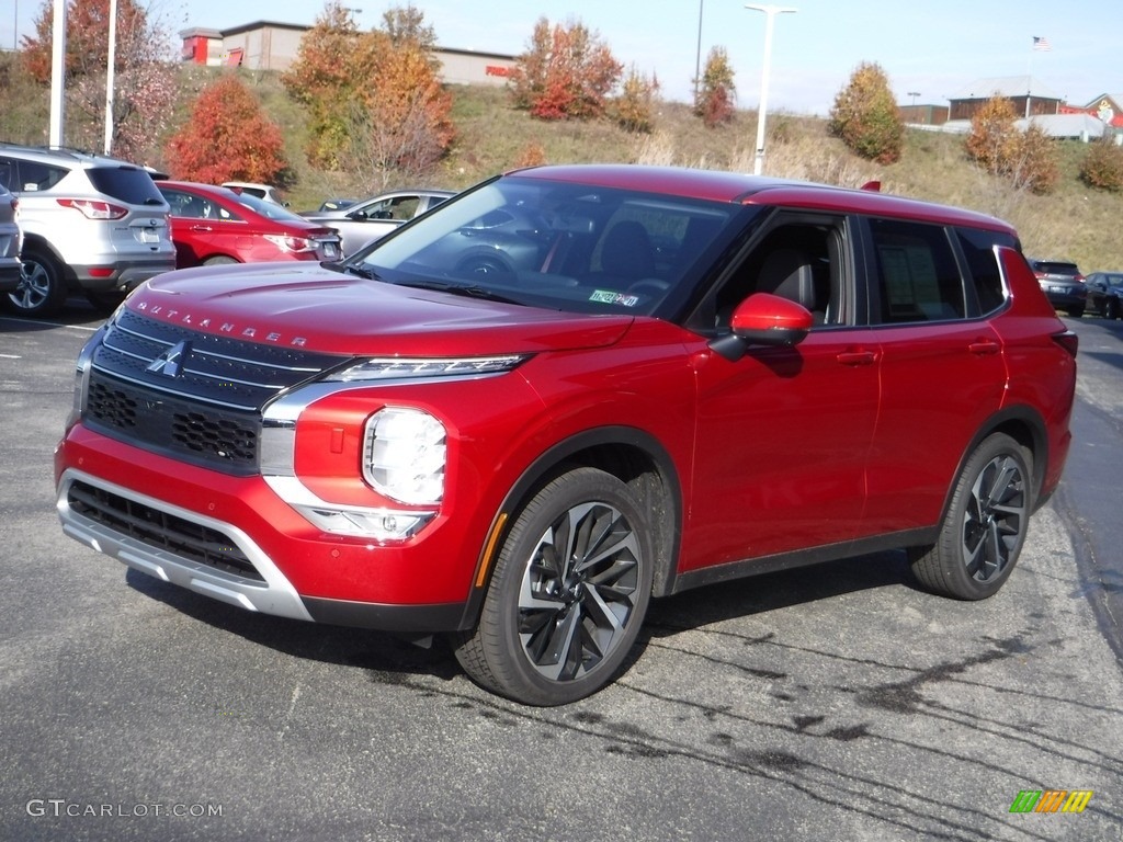 Red Diamond 2022 Mitsubishi Outlander SE S-AWC Exterior Photo #143260963