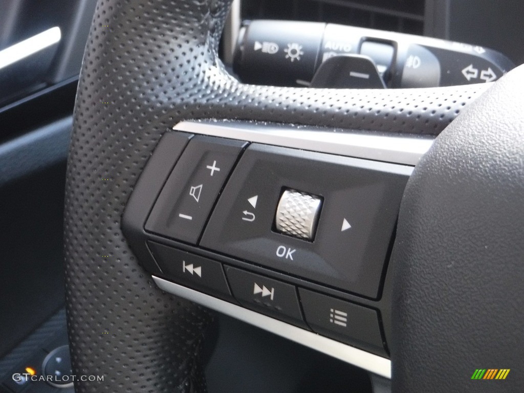 2022 Mitsubishi Outlander SE S-AWC Black Steering Wheel Photo #143261077
