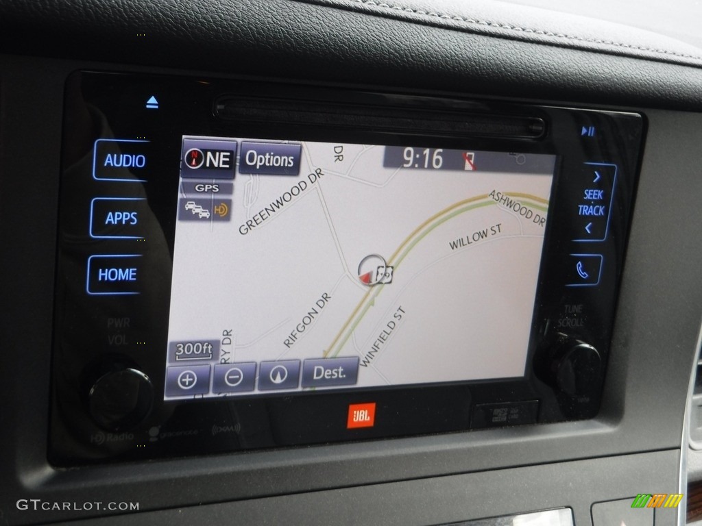 2016 Sienna Limited AWD - Shoreline Blue Pearl / Ash photo #8