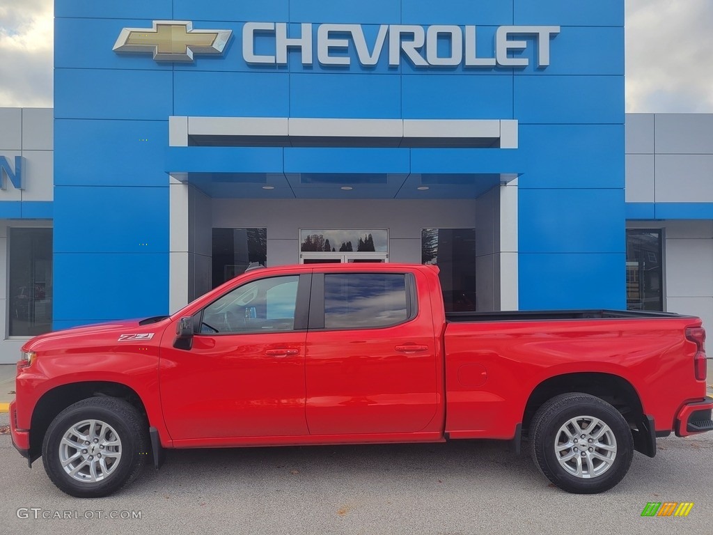 2020 Silverado 1500 RST Crew Cab 4x4 - Red Hot / Jet Black photo #1