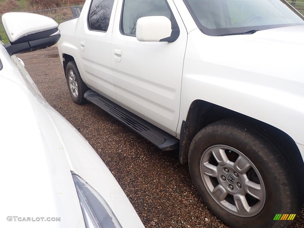 2007 Ridgeline RTL - White / Gray photo #3