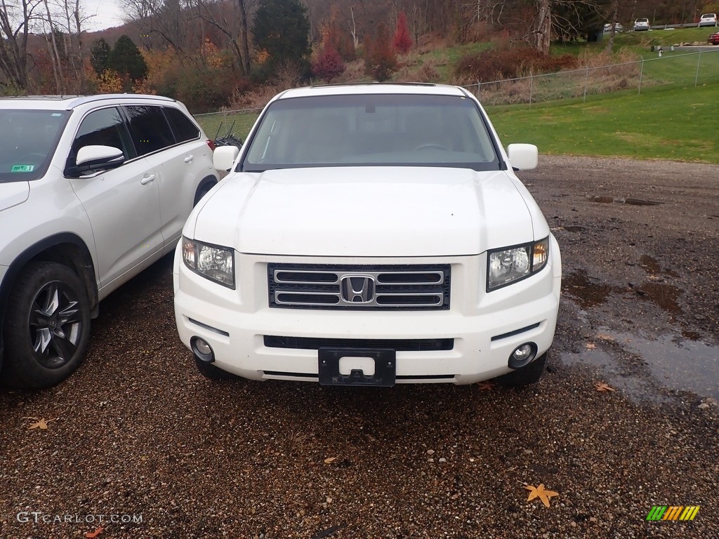 2007 Ridgeline RTL - White / Gray photo #4