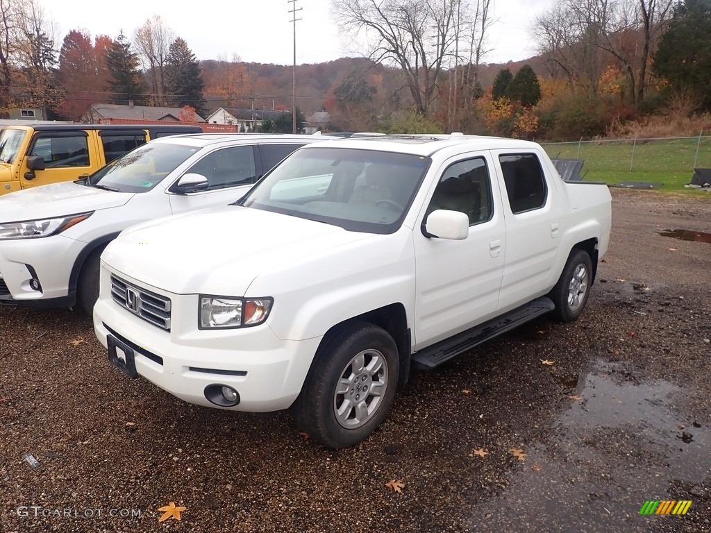 2007 Ridgeline RTL - White / Gray photo #7