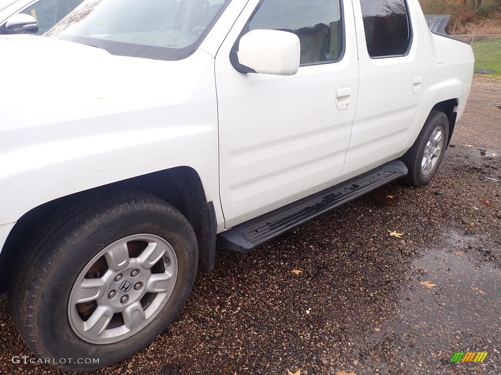 2007 Ridgeline RTL - White / Gray photo #8