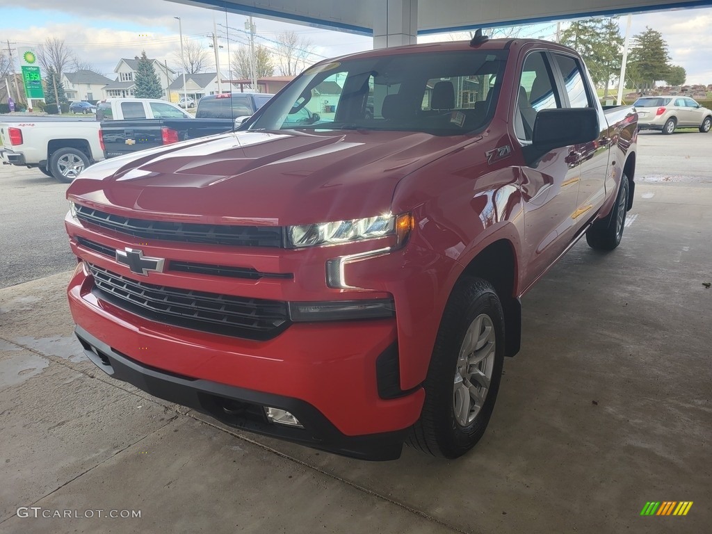 2020 Silverado 1500 RST Crew Cab 4x4 - Red Hot / Jet Black photo #8