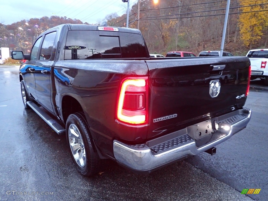 2019 1500 Big Horn Crew Cab 4x4 - Black Forest Green Pearl / Black/Diesel Gray photo #4