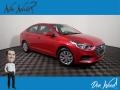 Pomegranate Red 2020 Hyundai Accent SE