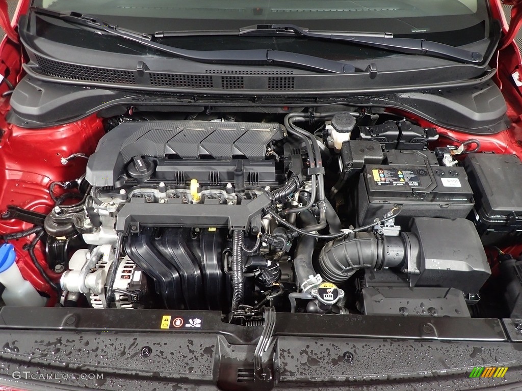 2020 Accent SE - Pomegranate Red / Beige photo #7