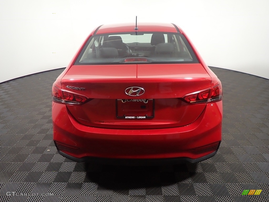 2020 Accent SE - Pomegranate Red / Beige photo #13