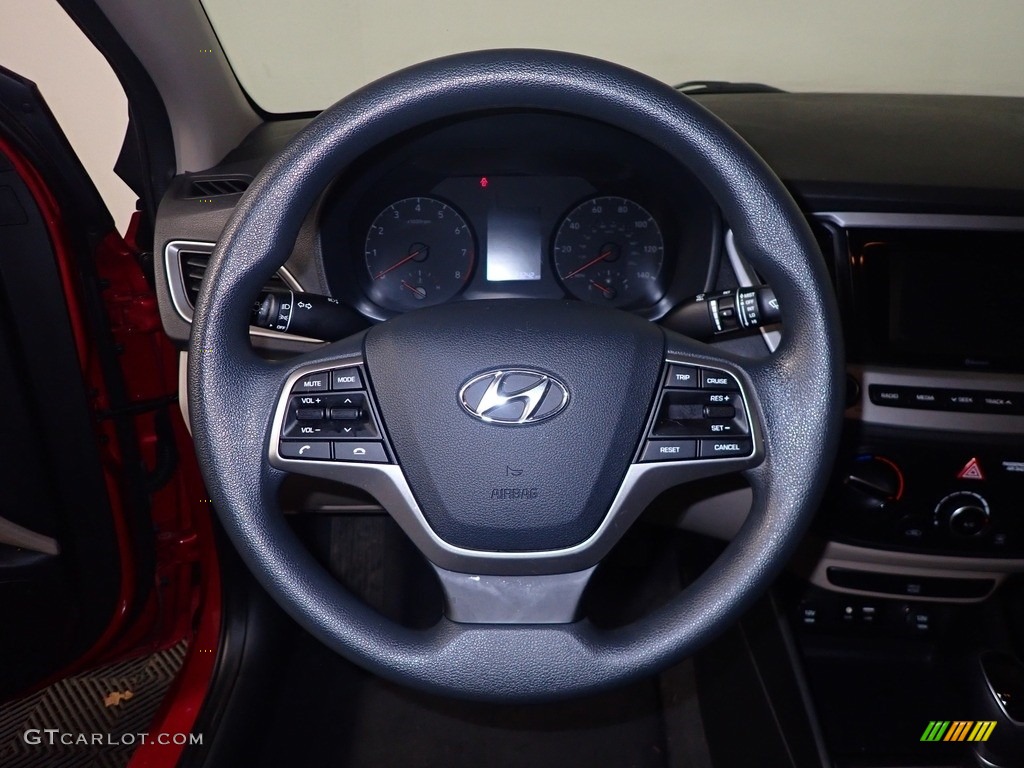 2020 Accent SE - Pomegranate Red / Beige photo #27