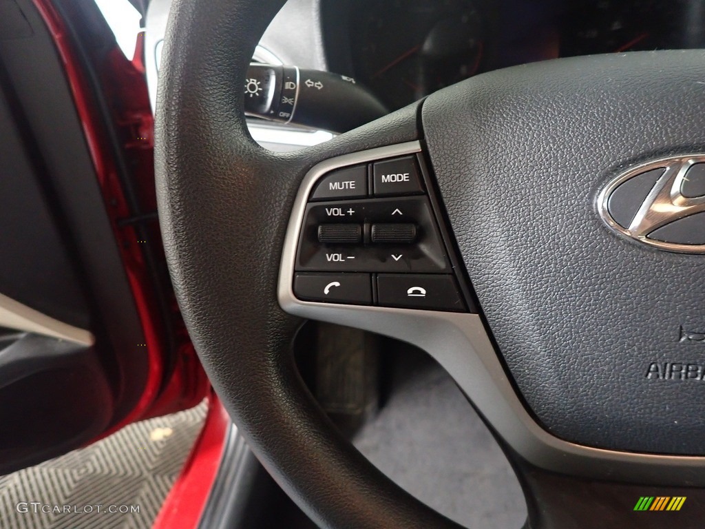 2020 Accent SE - Pomegranate Red / Beige photo #29