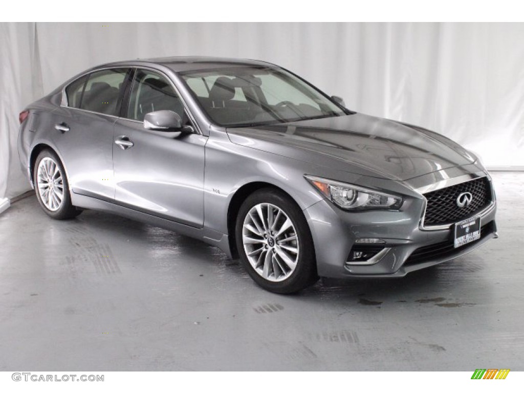 2018 Q50 3.0t - Graphite Shadow / Graphite photo #1