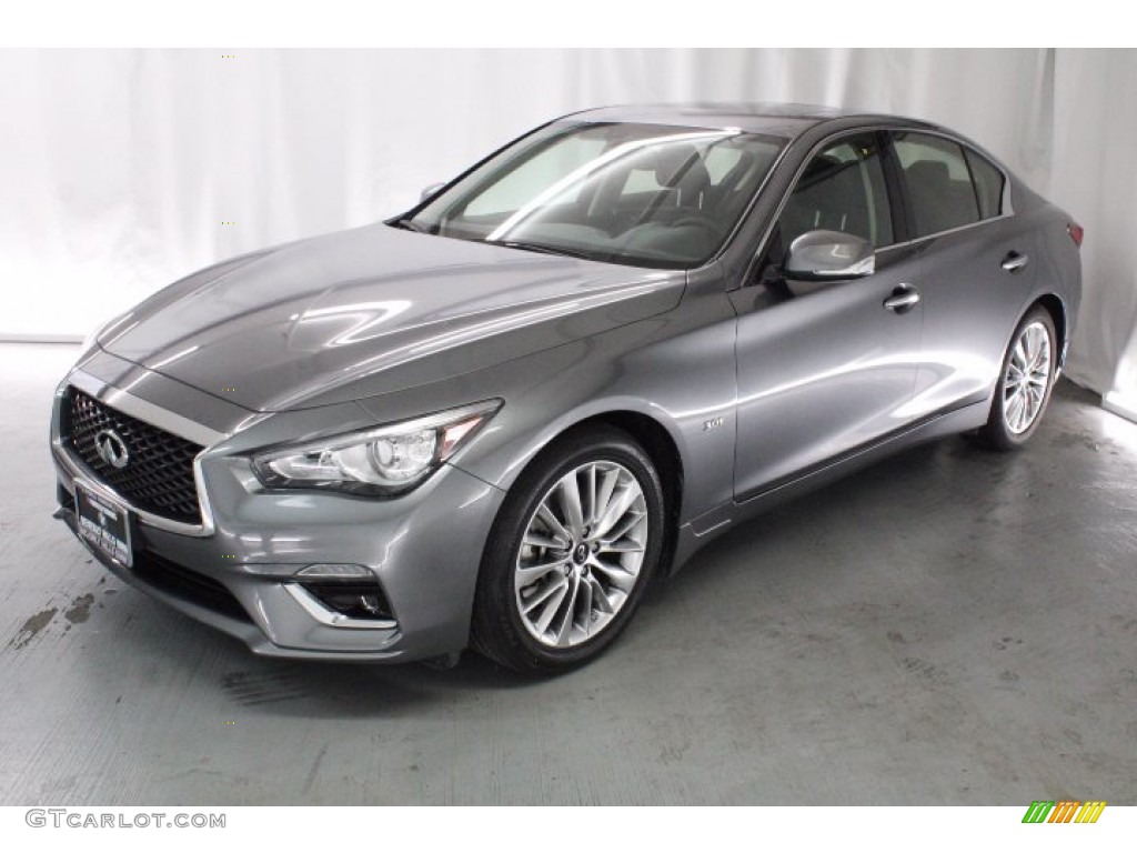 2018 Q50 3.0t - Graphite Shadow / Graphite photo #3
