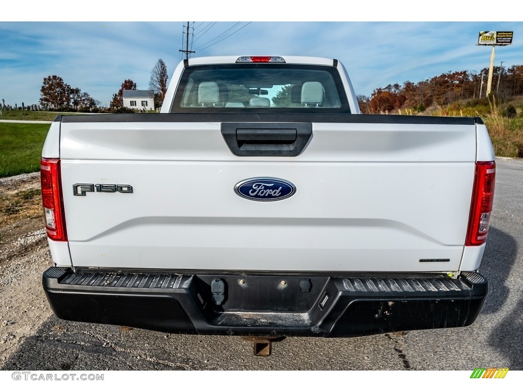 2016 F150 Lariat SuperCab 4x4 - Oxford White / Medium Earth Gray photo #5