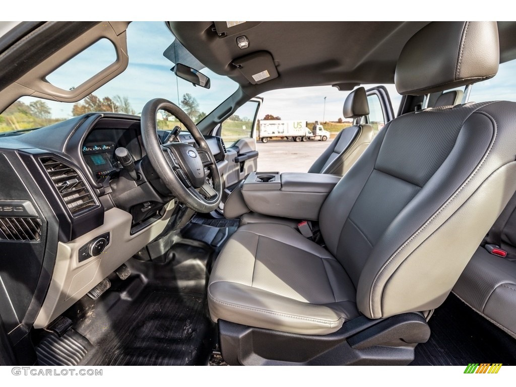 2016 F150 Lariat SuperCab 4x4 - Oxford White / Medium Earth Gray photo #19