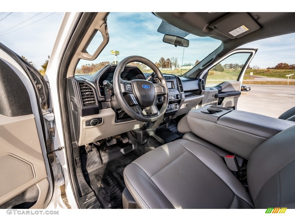2016 F150 Lariat SuperCab 4x4 - Oxford White / Medium Earth Gray photo #20