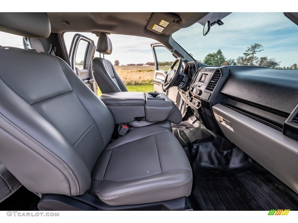 2016 F150 Lariat SuperCab 4x4 - Oxford White / Medium Earth Gray photo #29