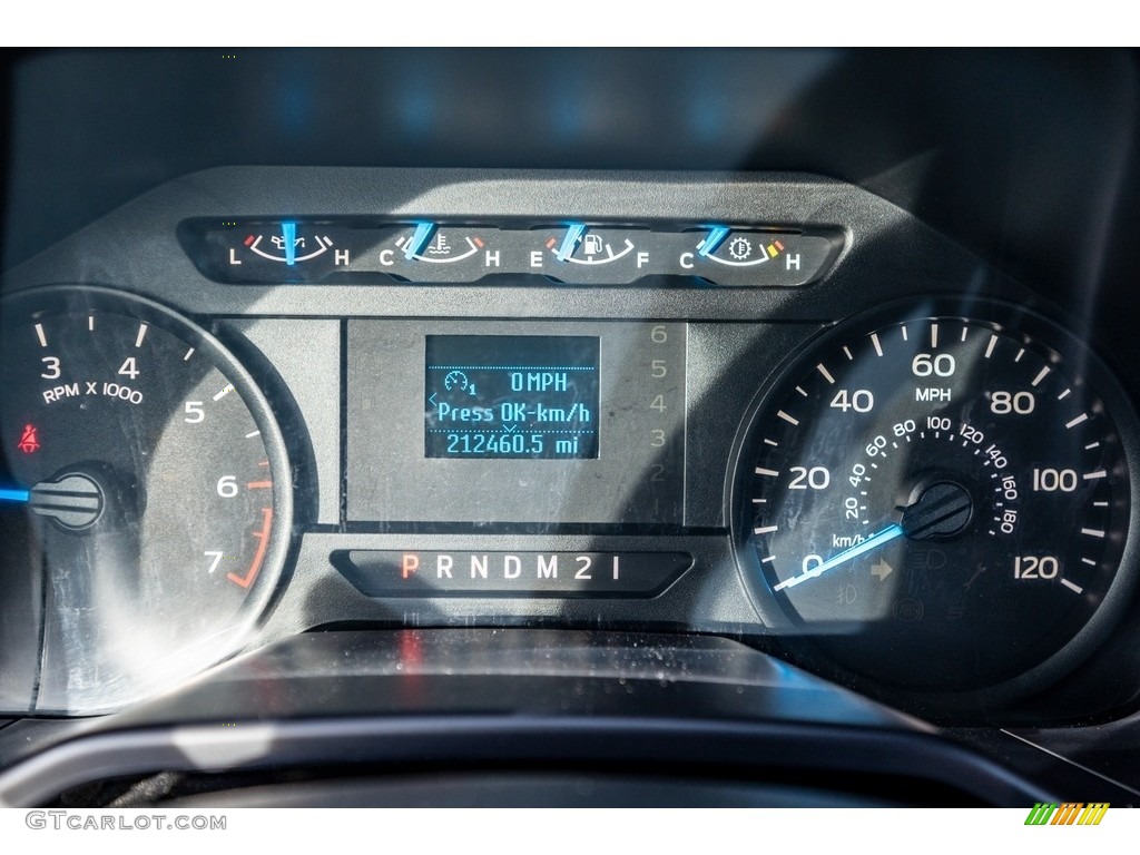 2016 F150 Lariat SuperCab 4x4 - Oxford White / Medium Earth Gray photo #36