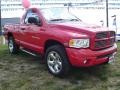 2004 Flame Red Dodge Ram 1500 SLT Regular Cab 4x4  photo #7