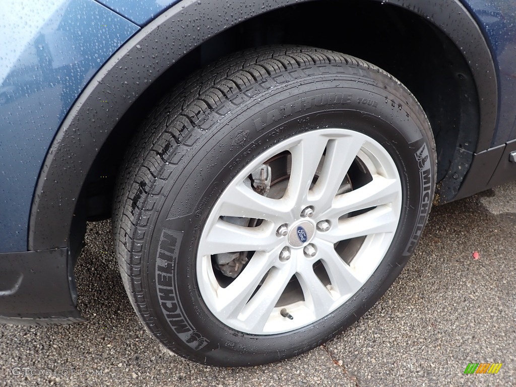 2019 Explorer XLT 4WD - Blue Metallic / Medium Black photo #5