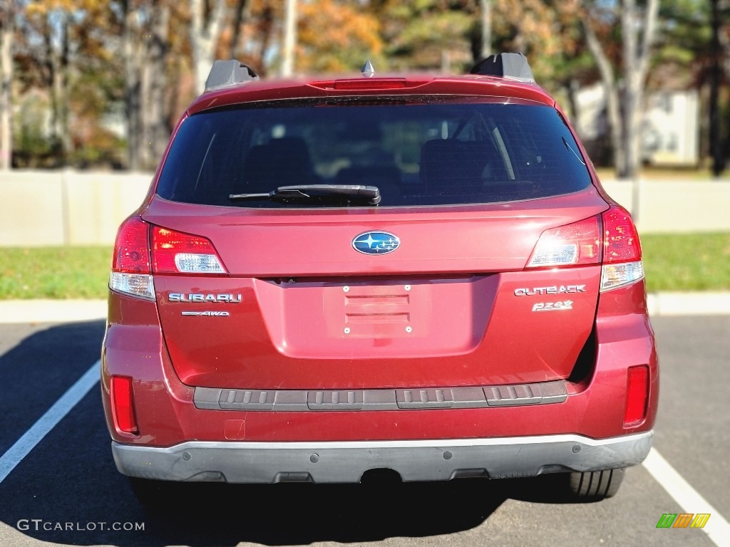 2014 Outback 2.5i Limited - Venetian Red Pearl / Black photo #5