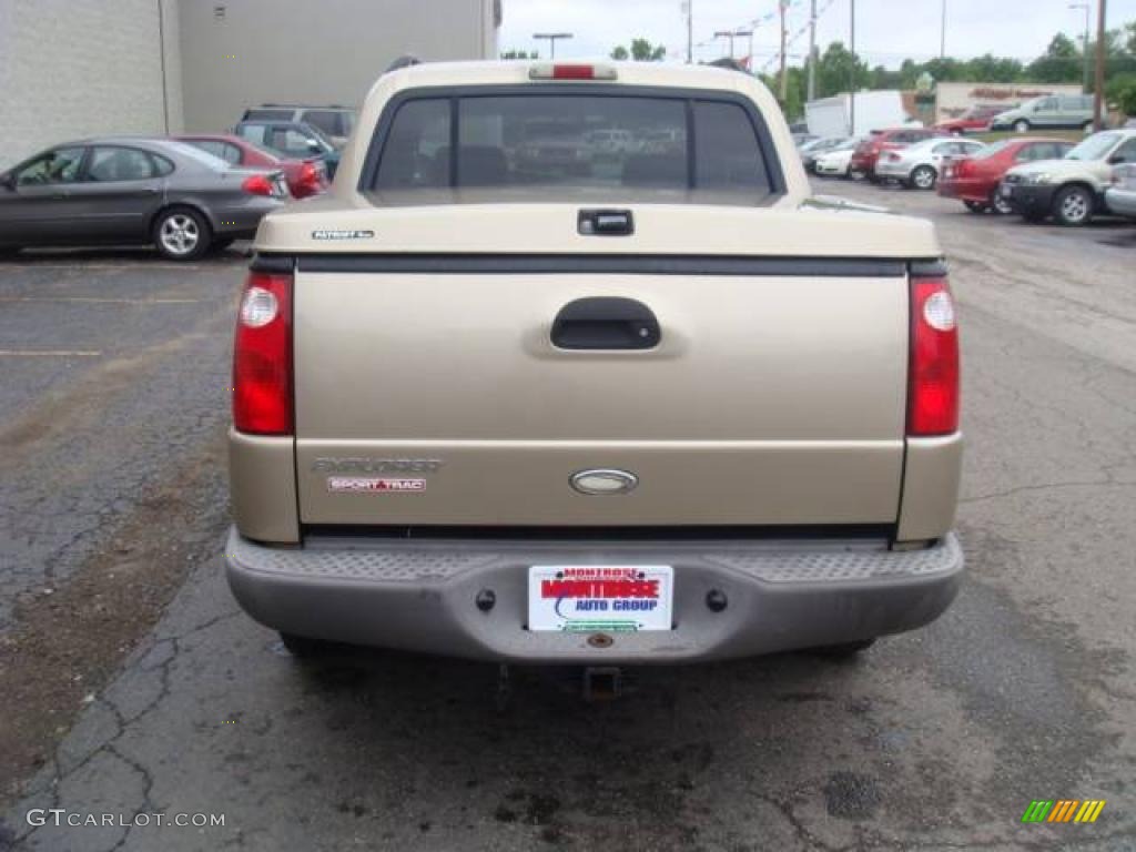 2001 Explorer Sport Trac  - Harvest Gold Metallic / Medium Prairie Tan photo #6