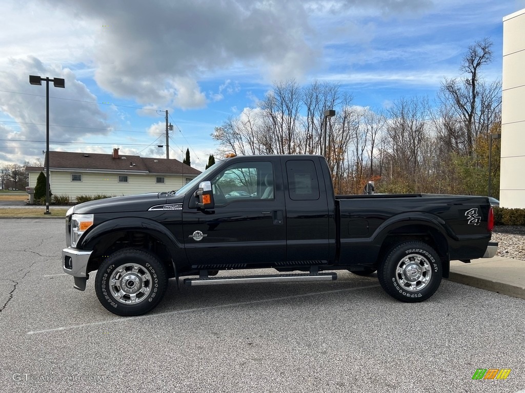 2016 F250 Super Duty XLT Super Cab 4x4 - Shadow Black / Steel photo #4