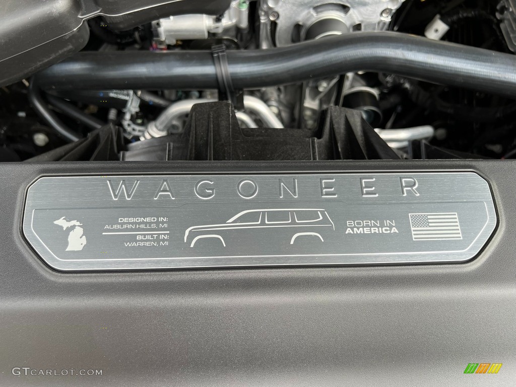 2022 Wagoneer Series III 4x4 - Baltic Gray Metallic / Sea Salt/Black photo #12