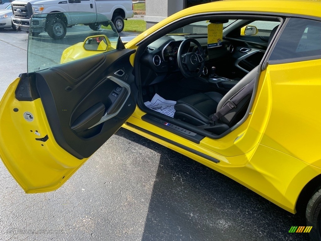 2017 Camaro SS Coupe - Bright Yellow / Jet Black photo #10