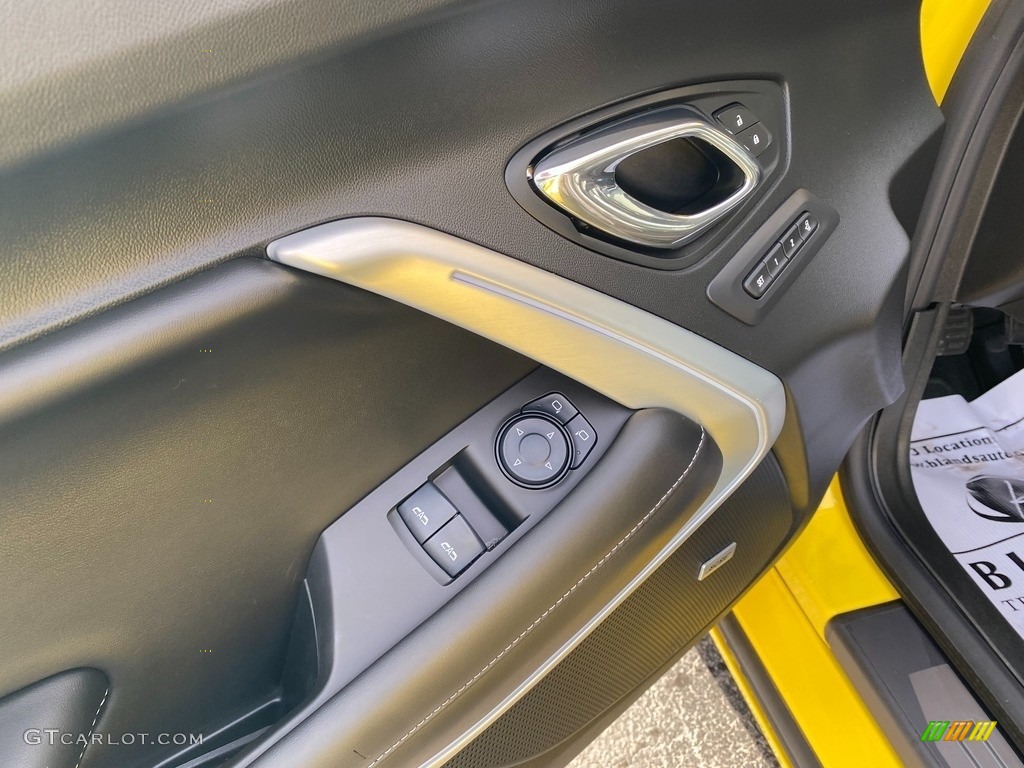 2017 Camaro SS Coupe - Bright Yellow / Jet Black photo #11