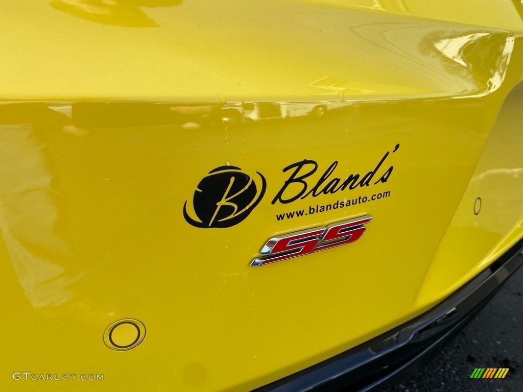 2017 Camaro SS Coupe - Bright Yellow / Jet Black photo #39