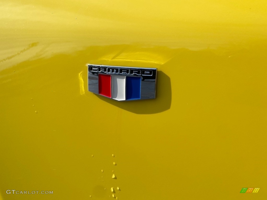 2017 Camaro SS Coupe - Bright Yellow / Jet Black photo #40