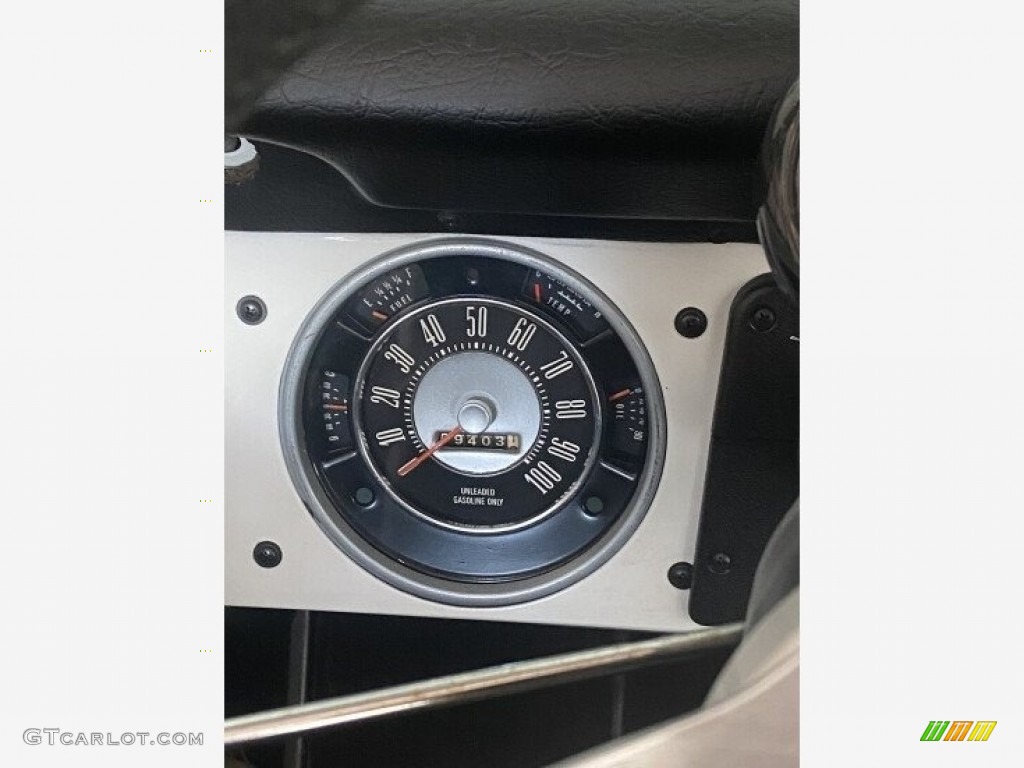 1975 Ford Bronco 4x4 Gauges Photo #143267860