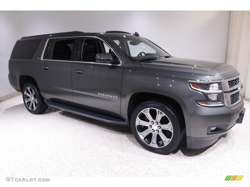 2019 Suburban LT 4WD - Satin Steel Metallic / Jet Black photo #1