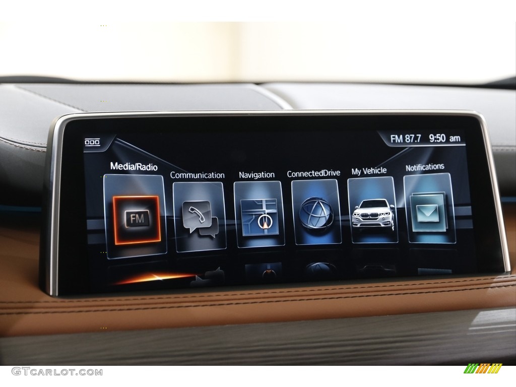 2017 X5 xDrive50i - Space Gray Metallic / Individual Amaro Brown photo #10