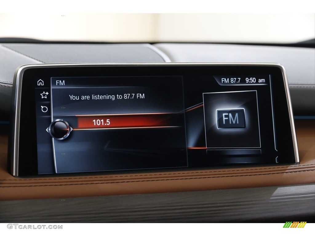 2017 X5 xDrive50i - Space Gray Metallic / Individual Amaro Brown photo #12