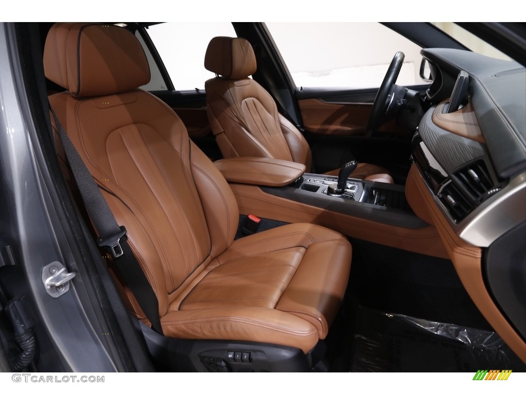 2017 X5 xDrive50i - Space Gray Metallic / Individual Amaro Brown photo #17