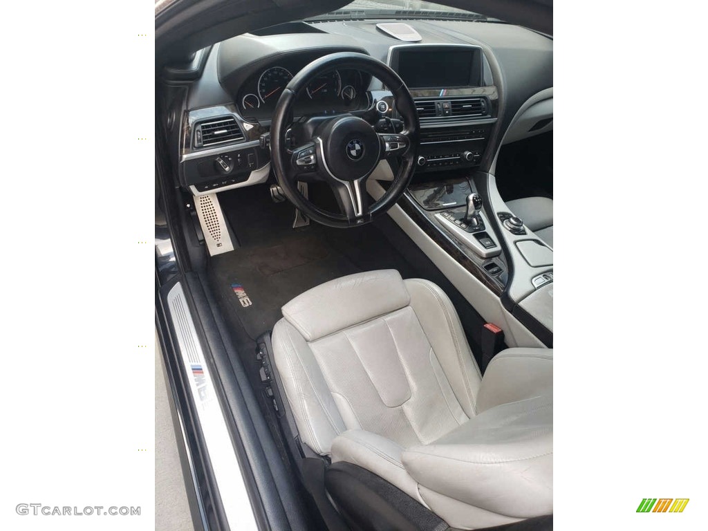 2013 M6 Convertible - Black Sapphire Metallic / Silverstone II photo #3