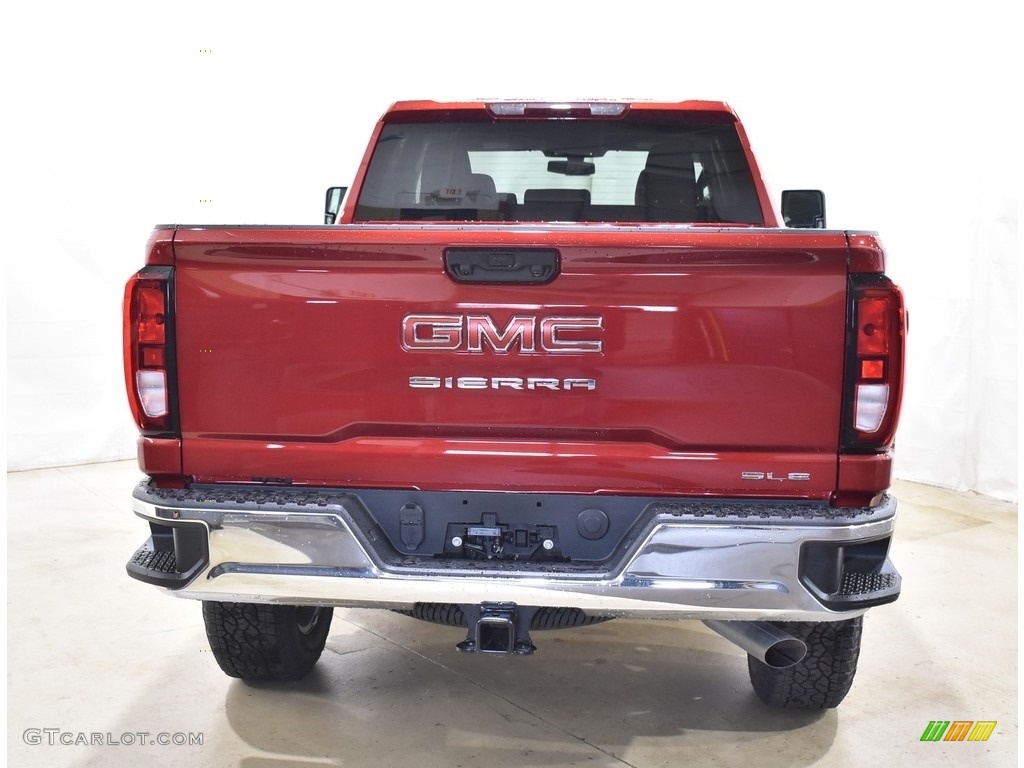 2022 Sierra 2500HD SLE Crew Cab 4WD - Cayenne Red Tintcoat / Jet Black photo #3